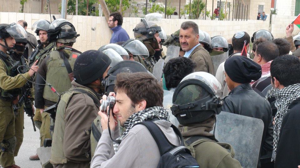Further suppression of demonstrations by the occupation