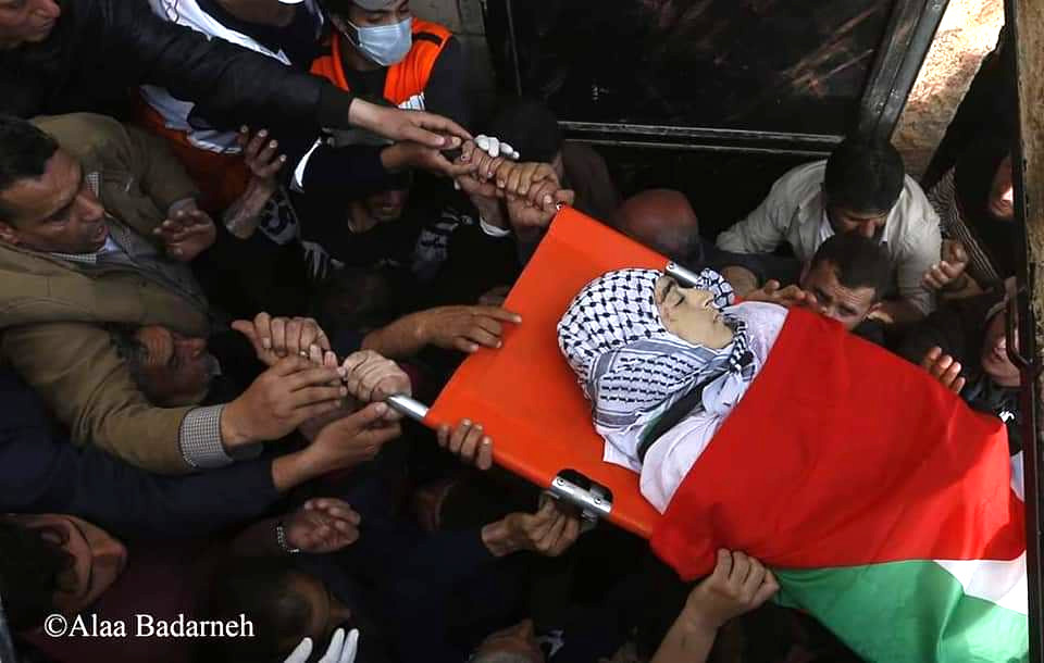 Israeli forces kill Palestinian teen Mohammed Hamayel in a protest